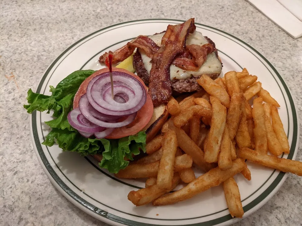 Mushroom Swiss Burger